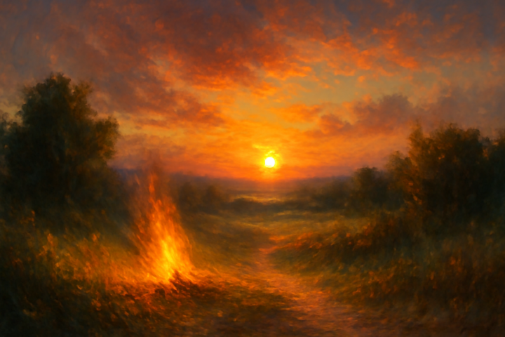 We are all born with a divine fire in us. Our efforts should be to give wings to this fire and fill the world with the glow of its goodness.