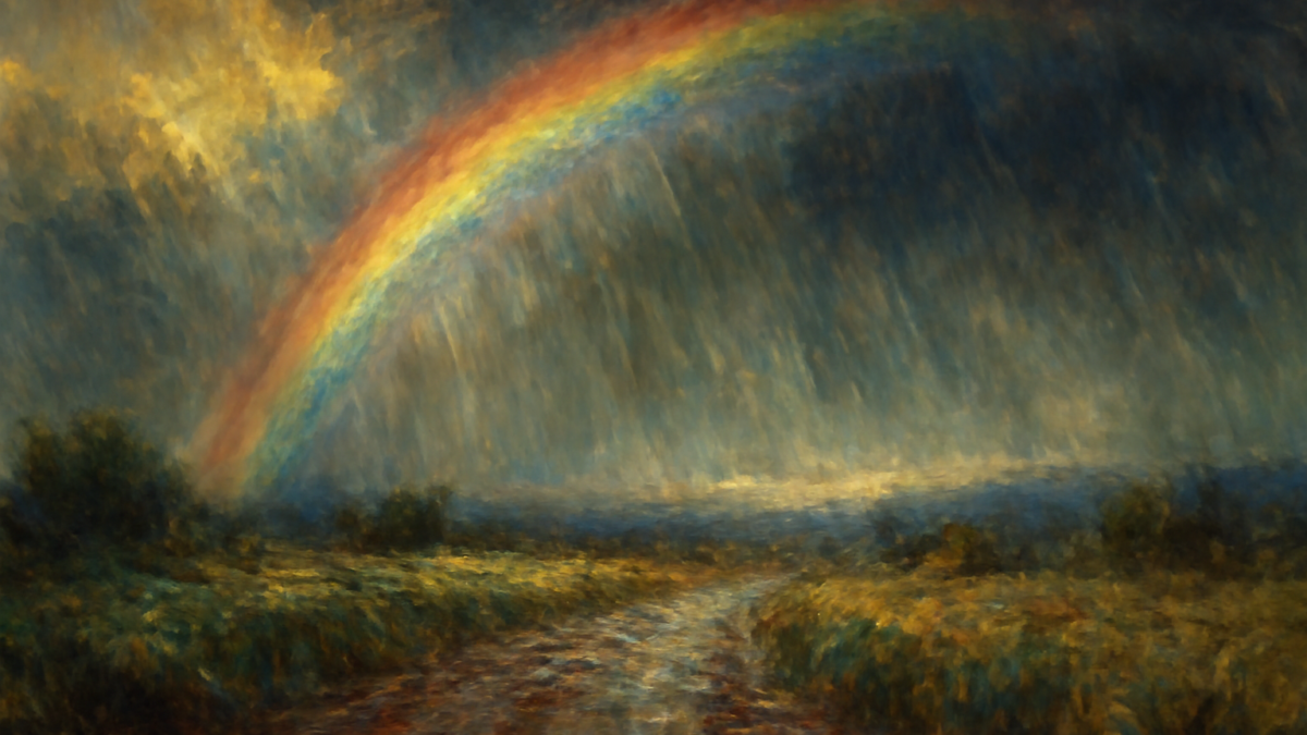 The way I see it, if you want the rainbow, you gotta put up with the rain.