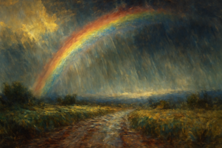 The way I see it, if you want the rainbow, you gotta put up with the rain.