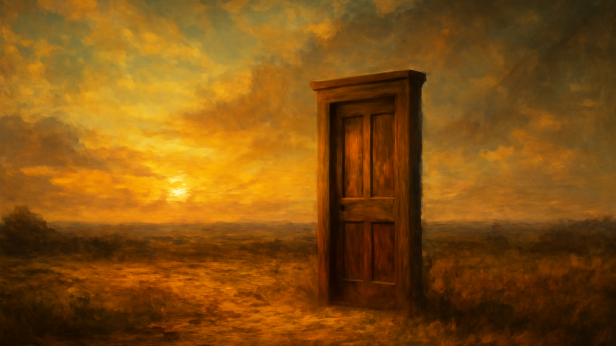 If opportunity doesn’t knock, build a door.