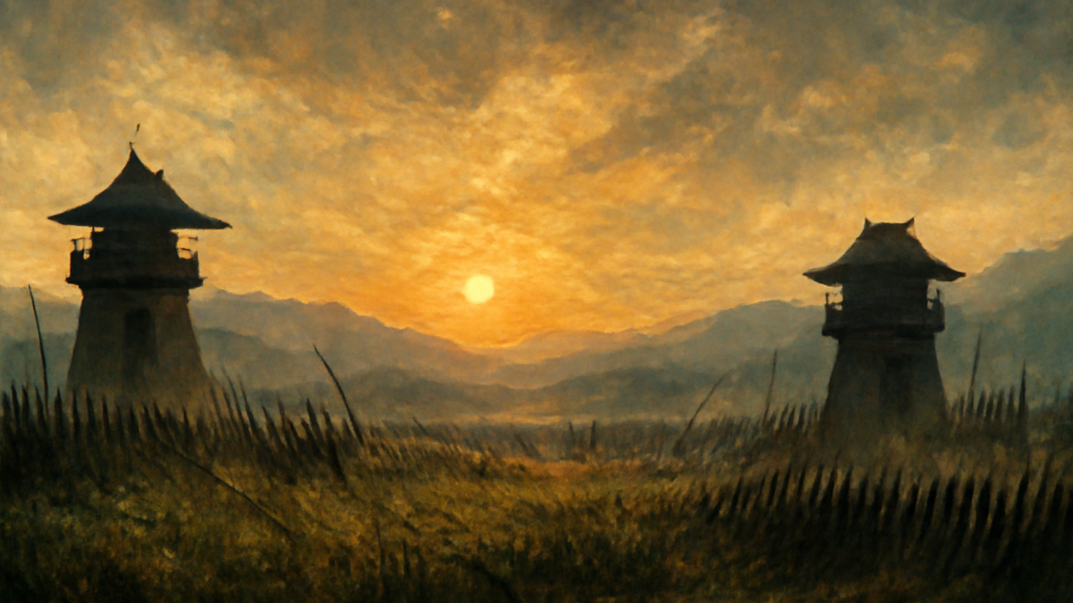 The bow is tactically strong at the commencement of battle, especially battles on a moor, as it is possible to shoot quickly among the spearmen.