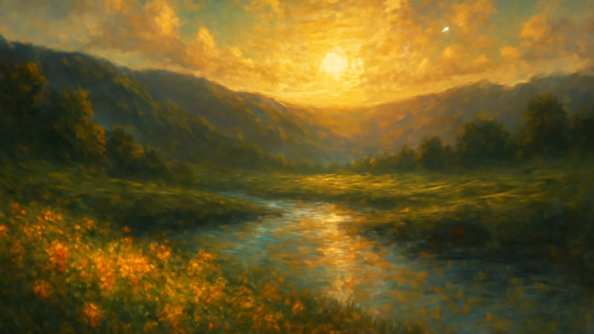 Life is full of happiness and tears; be strong and have faith.