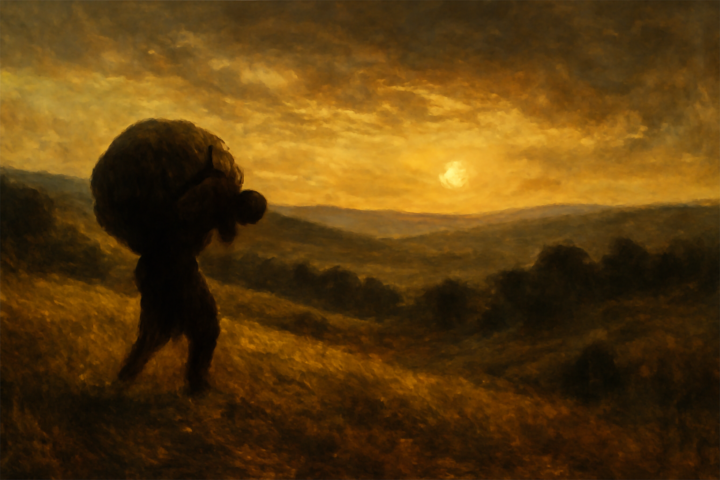 Burdens are for shoulders strong enough to carry them.