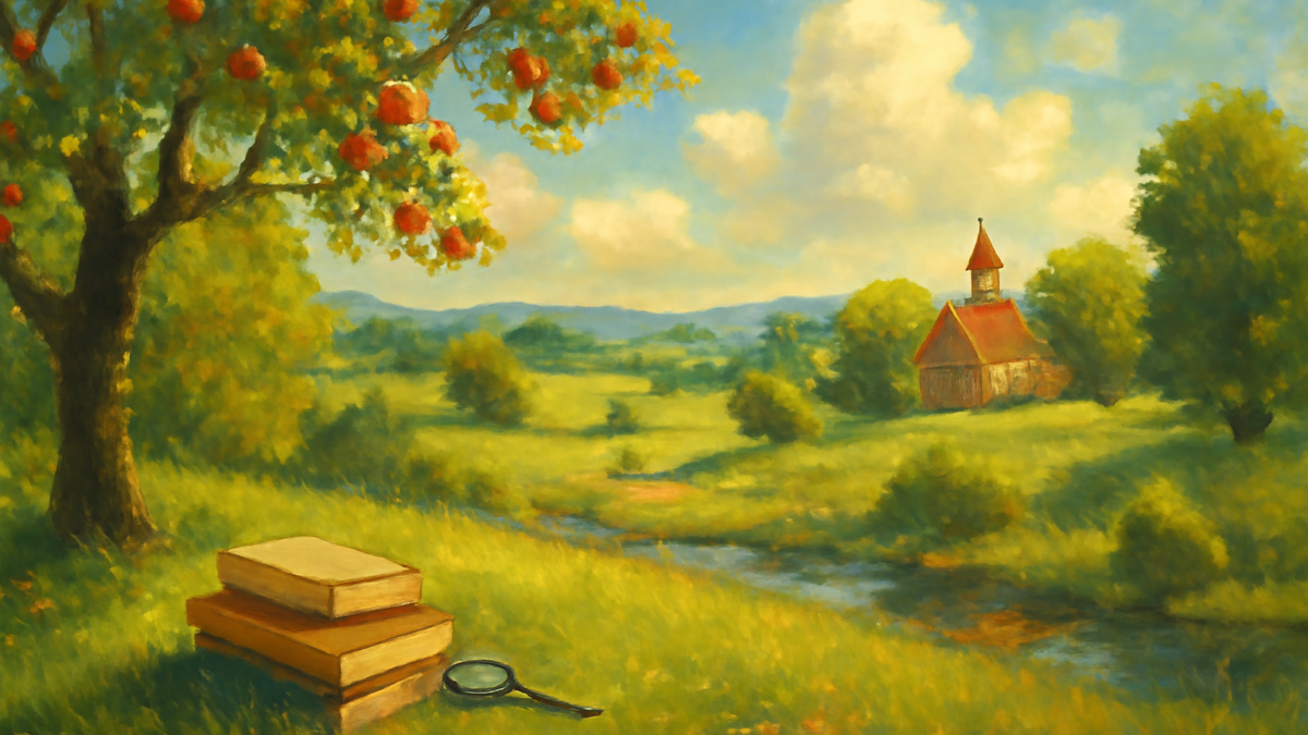 Fortunate Newton, happy childhood of science. Nature to him was an open book. He stands before us strong, certain, and alone.