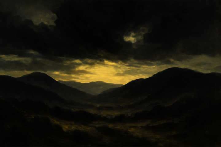 I imposed black; it’s still going strong today, for black wipes out everything else around.