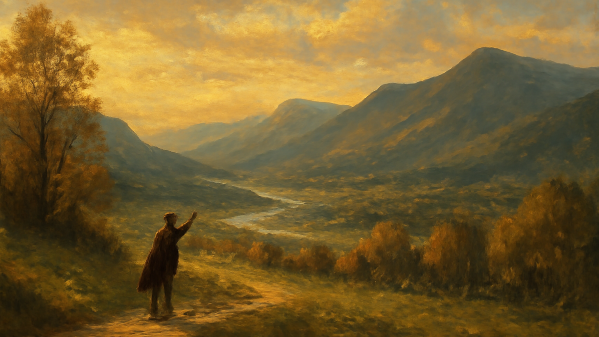 All the past we leave behind; We debouch upon a newer, mightier world, varied world, Fresh and strong the world we seize, world of labor and the march, Pioneers! O Pioneers!