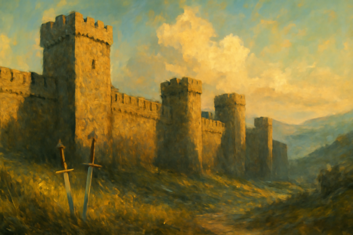 Many evil things there are that your strong walls and bright swords do not stay.