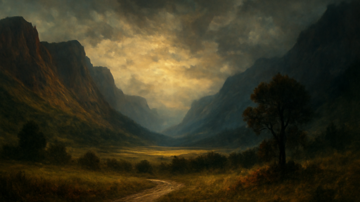 Now, Mr. Great-heart was a strong man, so he was not afraid of a lion.