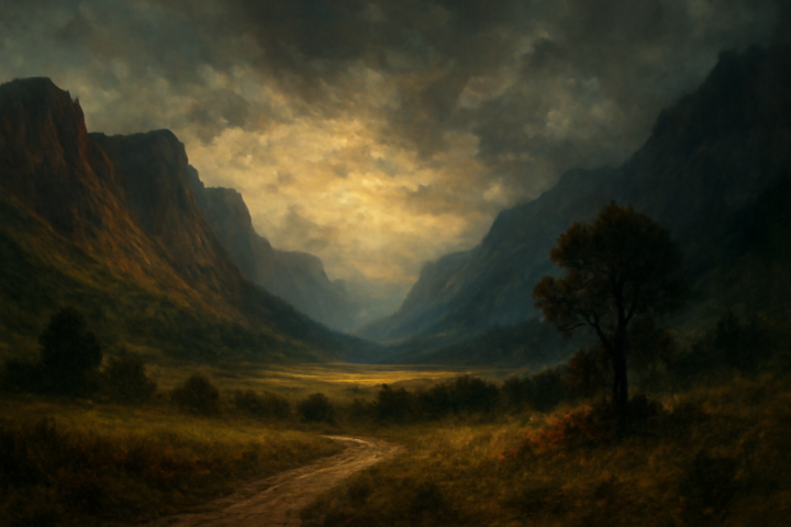 Now, Mr. Great-heart was a strong man, so he was not afraid of a lion.