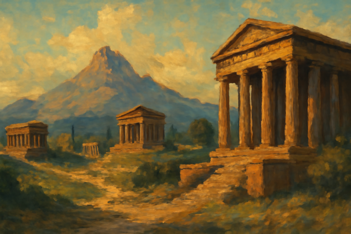 We build our temples for tomorrow, strong as we know how, and we stand on top of the mountain, free within ourselves.