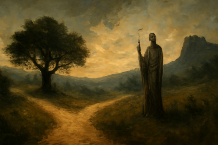 Choices always were a problem for you. What you need is someone strong to guide you. Deaf and blind and dumb and born to follow, what you need is someone strong to use you – like me.