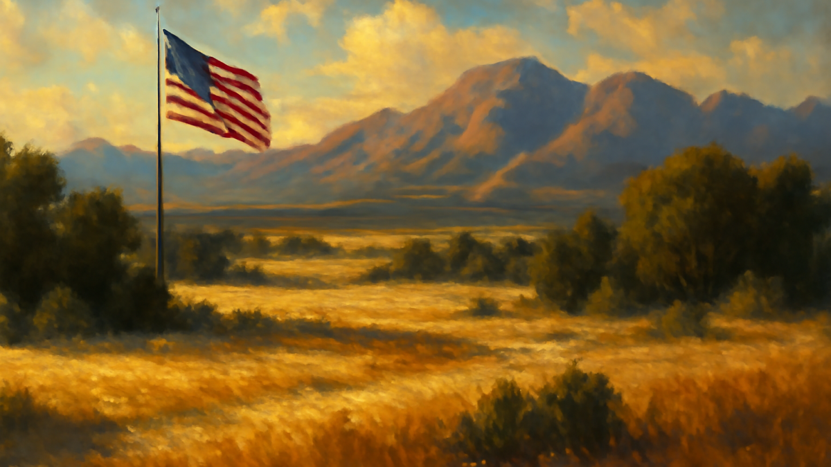 America has never gotten in a war because we were too strong.