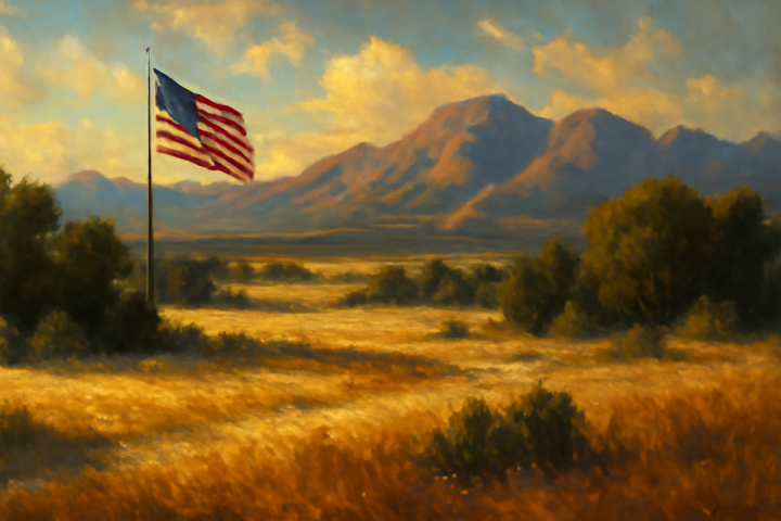 America has never gotten in a war because we were too strong.