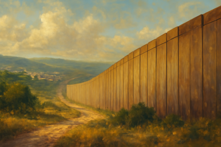 I want a strong border. I do want a wall. Walls do work, you just have to speak to the folks in Israel. Walls work if they’re properly constructed. I know how to build, believe me, I know how to build.