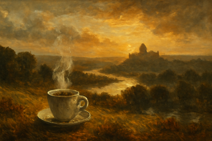 Strong coffee, much strong coffee, is what awakens me. Coffee gives me warmth, waking, an unusual force and a pain that is not without very great pleasure.