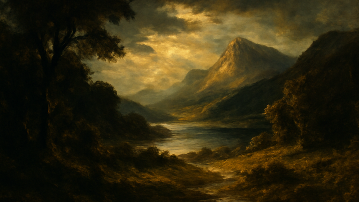 There is strong shadow where there is much light.