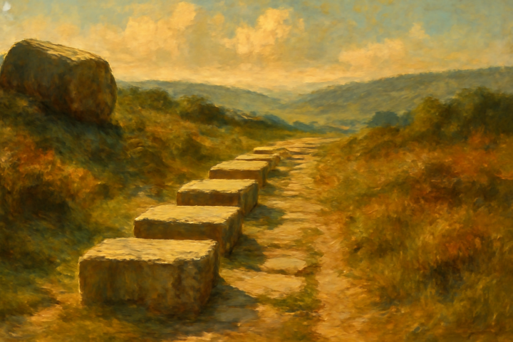 The block of granite which was an obstacle in the pathway of the weak, became a stepping-stone in the pathway of the strong.