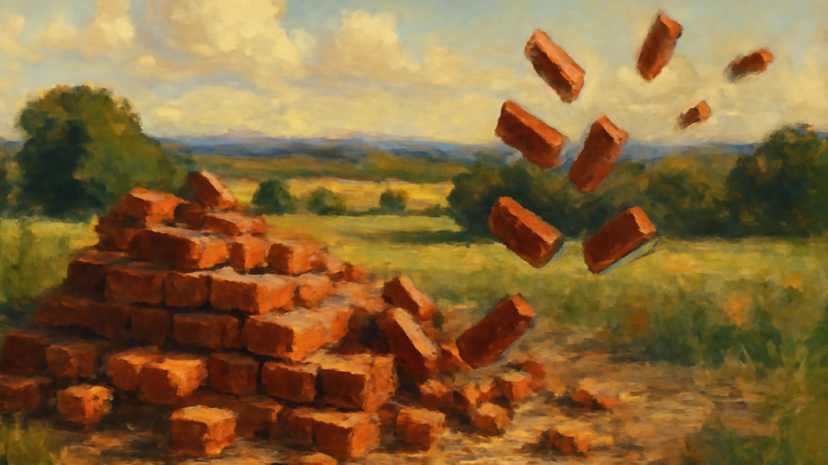 A successful person is one who can lay a firm foundation with the bricks others have thrown at them.