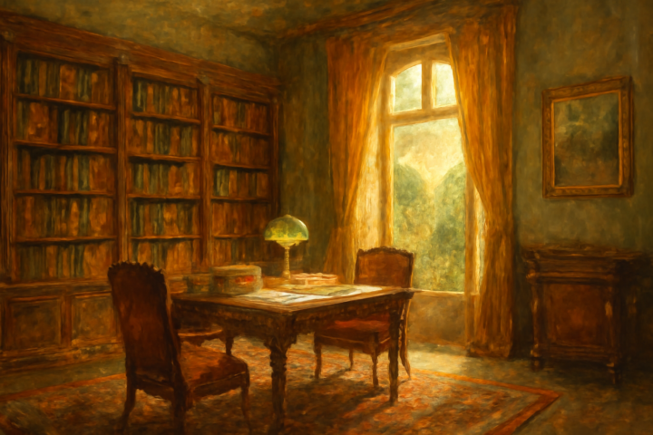 Successful people have libraries. The rest have big screen TVs.