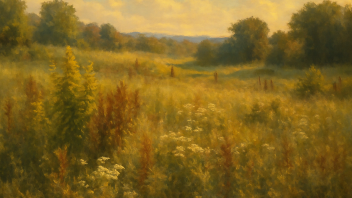 Without hard work, nothing grows but weeds.