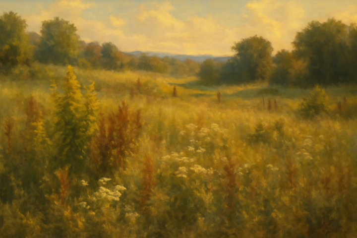 Without hard work, nothing grows but weeds.