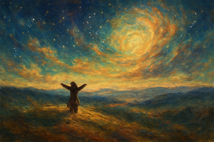 Stop acting so small. You are the universe in ecstatic motion.