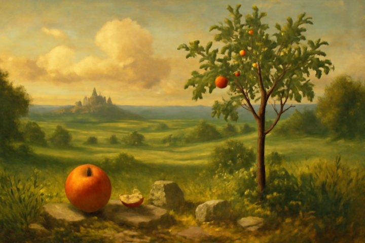 Even if I knew that tomorrow the world would go to pieces, I would still plant my apple tree.