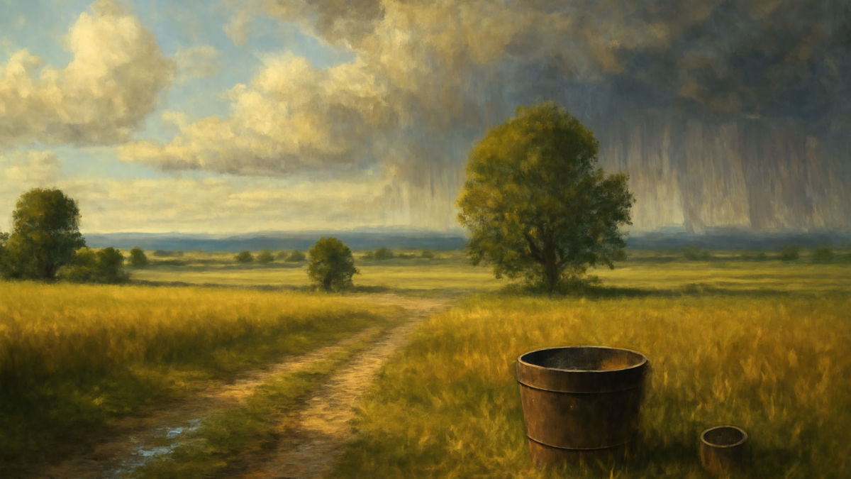 Opportunities come infrequently. When it rains gold, put out the bucket, not the thimble.