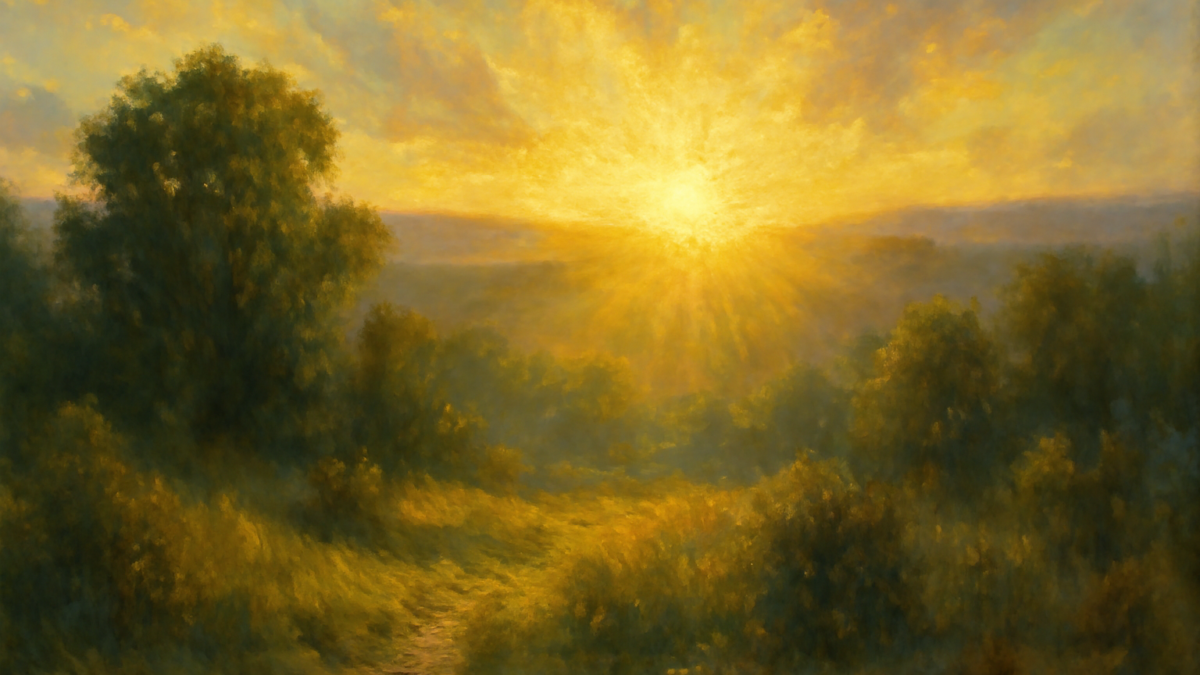 Nothing can dim the light which shines from within.