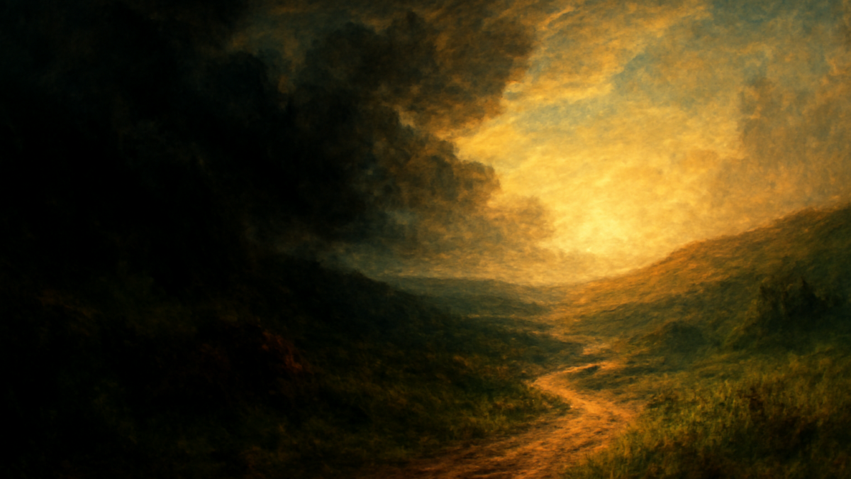 Instead of fighting the darkness, you bring in the light.