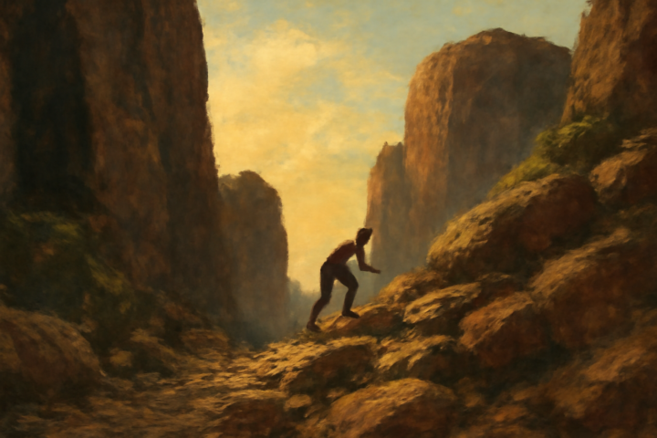 Obstacles don’t have to stop you. If you run into a wall, don’t turn around and give up. Figure out how to climb it, go through it, or work around it.