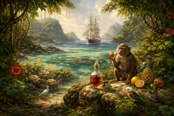 An American monkey, after getting drunk on brandy, would never touch it again, and thus is much wiser than most men.