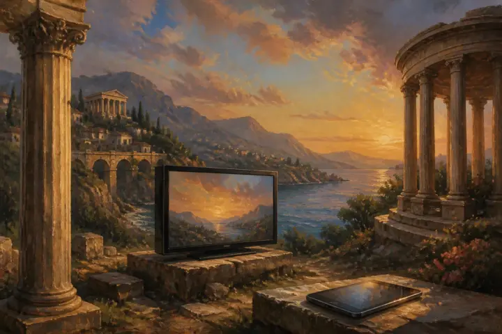 Television? No Good Will Come of This Device. The Word Is Half Greek and Half Latin