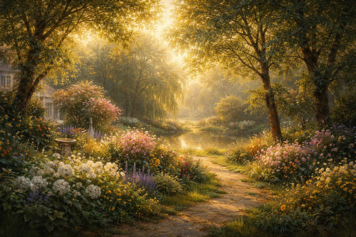 Keep your face to the sunshine and you cannot see a shadow.