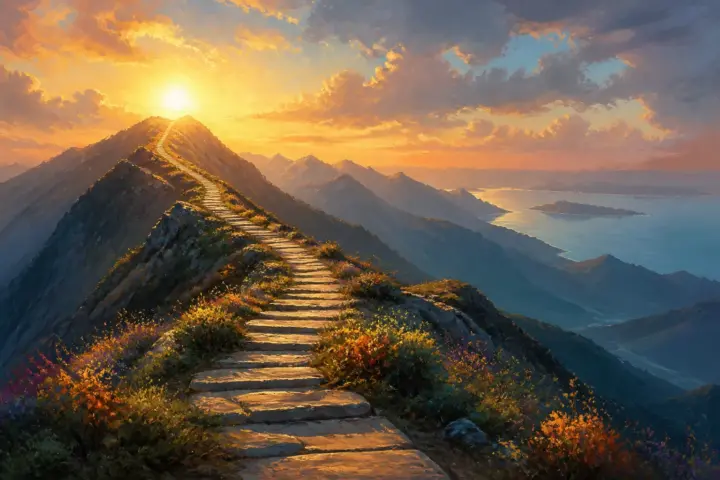 We Must Walk Consciously Only Part Way Toward Our Goal, and Then Leap in the Dark To Our Success