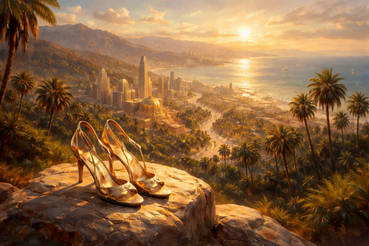 Give a girl the right shoes, and she can conquer the world.