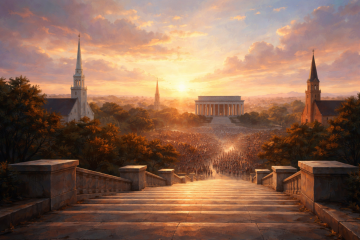 Faith is taking the first step even when you don’t see the whole staircase.