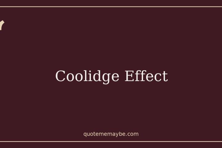 Coolidge Effect